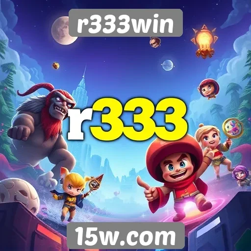 Diversidade de jogos disponíveis na plataforma r333win