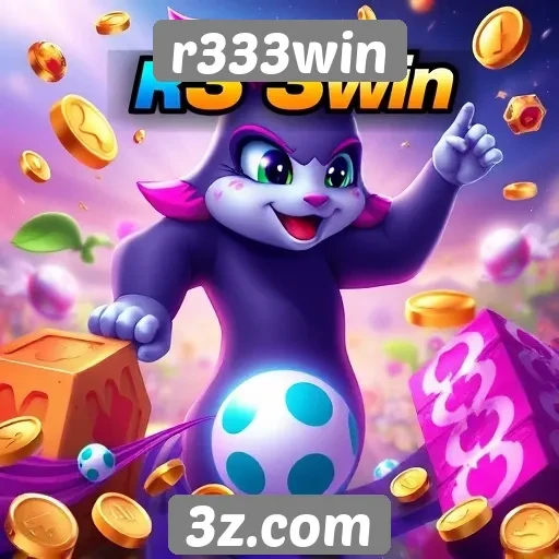 Variedade de jogos disponíveis no r333win